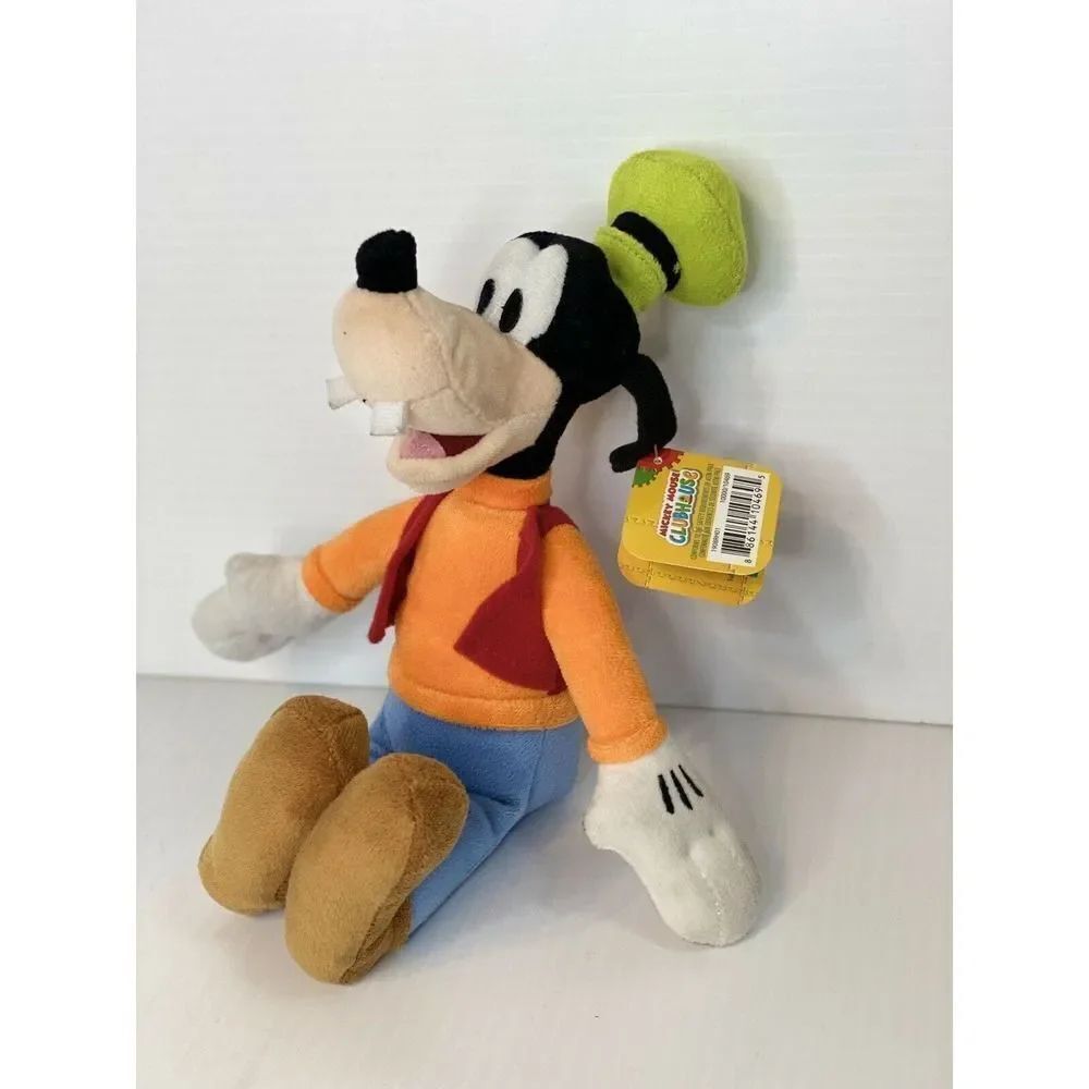 Walt Disney Junior SOFT CLASSIC GOOFY 10" Plush Stuffed Animal Toy NEW